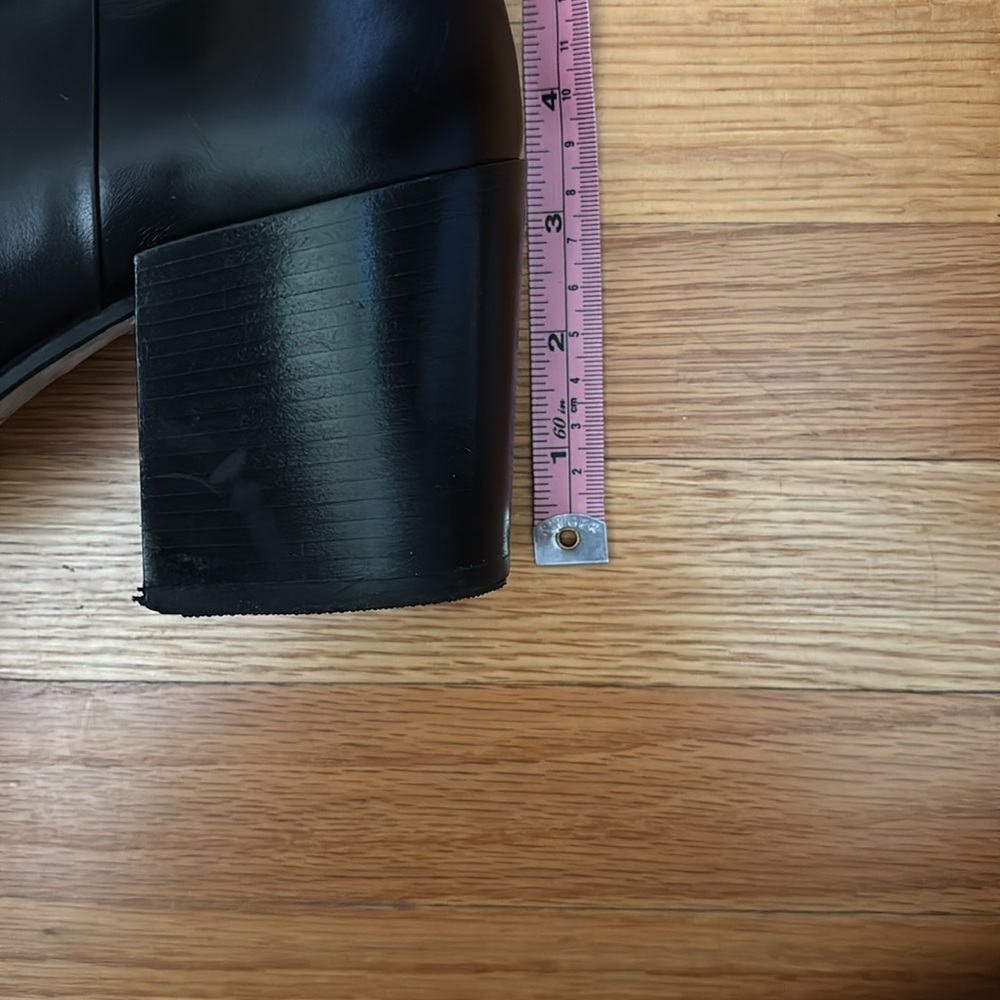 Aeyde Black Leather Ankle Boots EU 42 - Picture 12 of 12